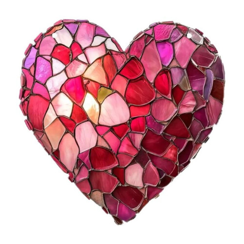 Valentine's Day Acrylic Pendant Decoration 1pc