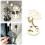 Ceramic Toothbrush Holder Flower Shape 6 Brushes 3