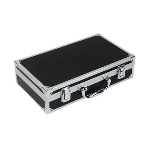 Aluminum Alloy Tool Box Dustproof Hard Case 30.2x17.2x7.6 cm 1