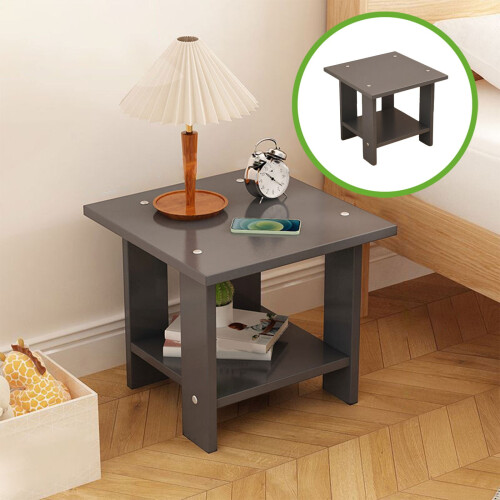 Table d'appoint en bois pour petits espaces – Table de chevet/canapé