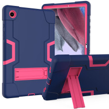 Samsung Galaxy Tab A8 10.5 hoesje, robuust, 3-laags, marineblauw