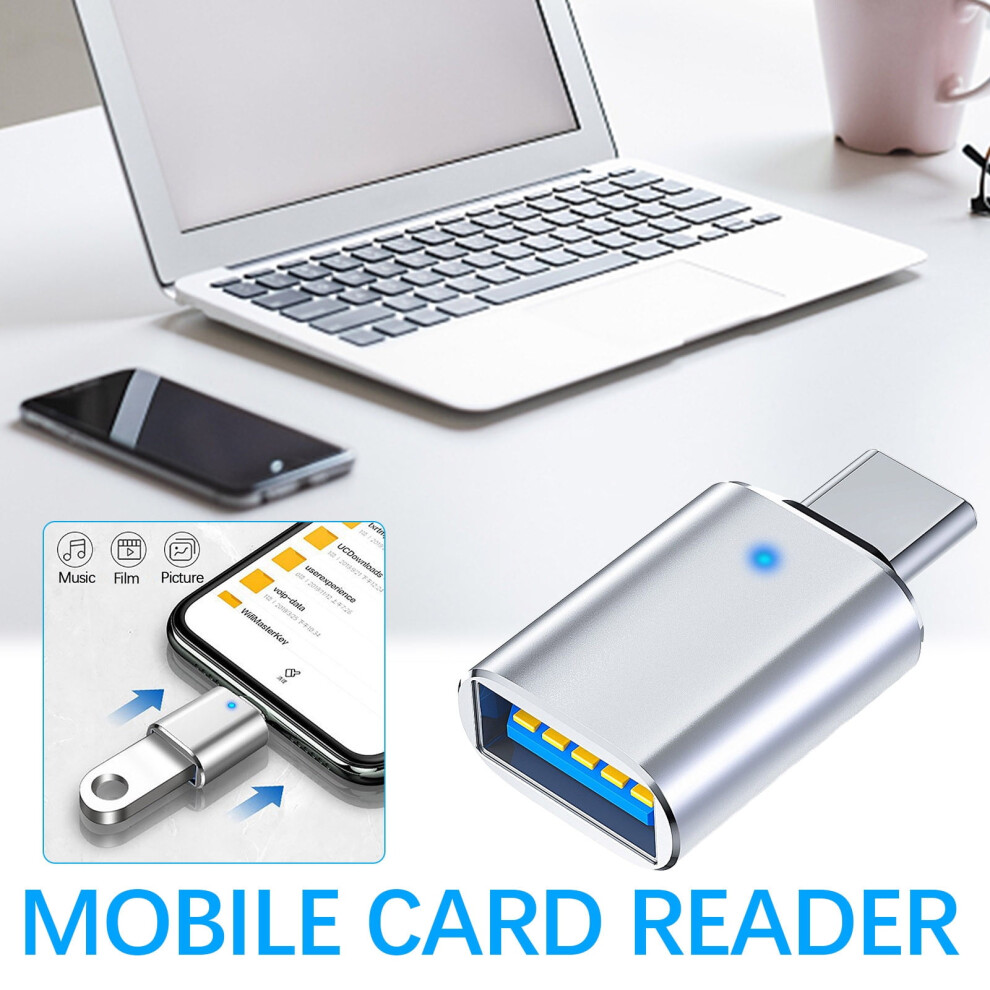 Usb-C To Usb 3.0 Adapter Fast Charging Metal Design 9180333295951
