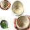Ceramic Herb Stripper Bowl Handmade 2 pcs 1