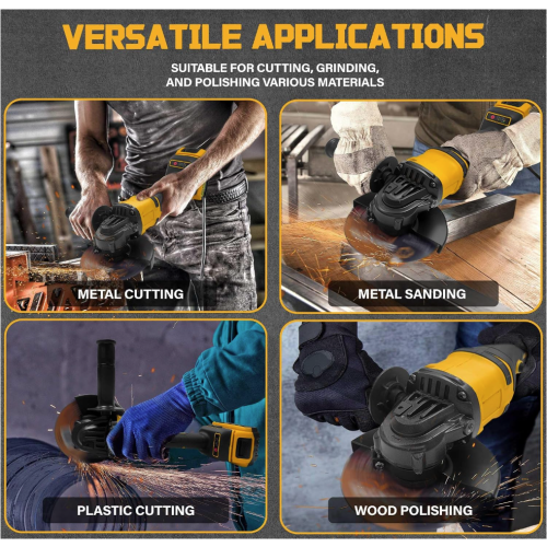 Cordless Angle Grinder For DEWALT 18V/20V Battery 2