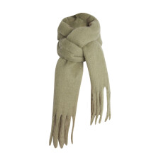 Cachecol feminino extra grande e quente para o inverno, modelo xale liso.