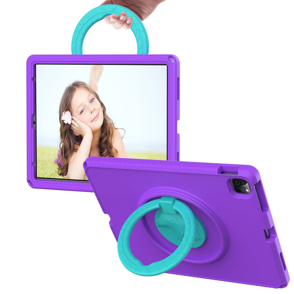 Shockproof Eva Ipad Pro 12.9-Inch Case With 360 Kickstand 9043876513770