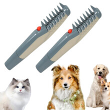 E-Comb Electric Pet Grooming Comb and Trimmer for Dogs Cats