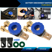 Car Battery Cut-off Switch Isolator Terminal 2 Pack