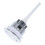 Toilet Flush Valve Single Button Electroplated 4