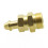 Brass Acetylene Regulator Adapter CGA-200/300/510/520 1 pc 2