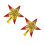 Christmas tree topper star 20 cm glittering 3