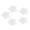 Clear Plastic Storage Boxes with Lids 4x4x1.8in 5 pcs 2