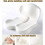 Soothe+ L-shaped memory foam seat and back cushion for 7