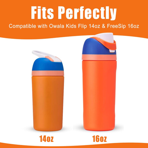 Silicone Boot for Owala Kids Water Bottle 16oz 14oz 1