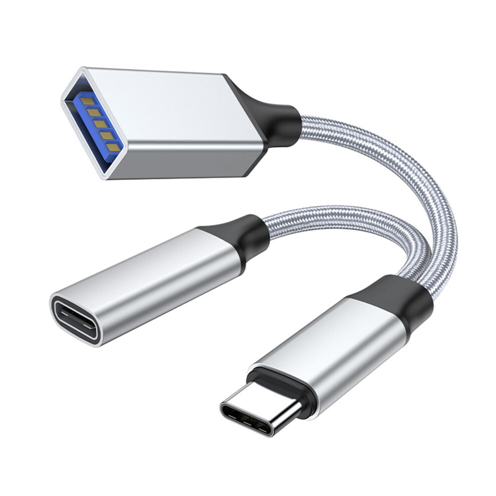 Usb-C Otg Hub 2-In-1 Adapter With Usb 3.0 And 10W Pd 9399596331225
