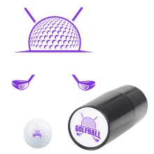 Golfbalstempel met gepersonaliseerde opdruk voor alle golfballen (1 stuk)