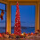 Christmas Tinsel Tree with Lights Collapsible Sequin Pencil 5
