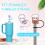 Καλαμάκια Nurse Straw για ποτήρια Stanley 30oz και 40oz 2