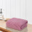 Fluwelen badhanddoek en pluche badmat set (2 stuks) 4