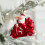 Christmas Tree Ornaments Black Shiny Flocking 12pcs 4