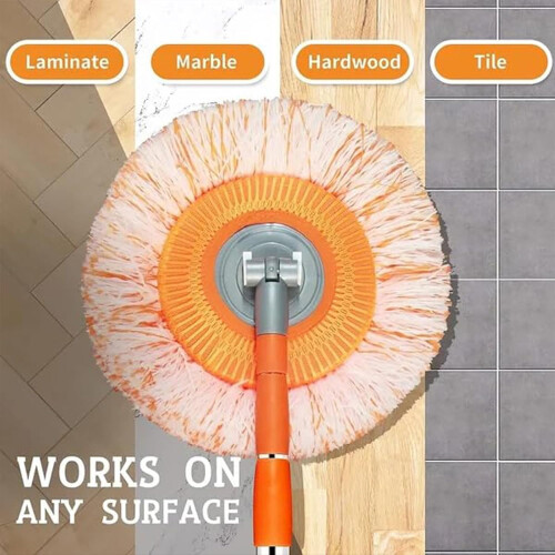 Intellect Mop Rotatable 360 Extendable with 2 Reusable 1