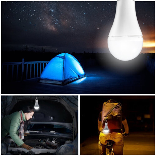 E27 ladattava 7W LED-hätälamppu 1