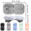 Shoe-shaped silicone ice cube tray, 4-cube capacity 3