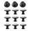 Stainless Steel Drawer Knobs Round 12 pcs 2