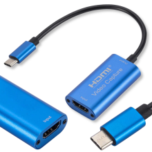 HDMI-optager til USB C 3.1 1080p 60fps Full HD Optagelsesadapter