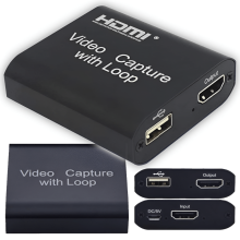 Grabber HDMI USB + HDMI-udgang optagelse indsamling billede Streaming