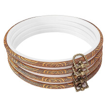 Embroidery hoops wood-look 8.4 inch 4 pieces