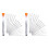 Blunt Knitting Needles Stainless Steel 30 pcs 3 sizes 1