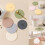 Pink Silicone Tea Coaster 11cm Heat-Resistant Dustproof 2