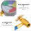 AC Refrigerant Charging Hose with Gauge 1/2 Inch Thread 3
