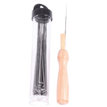 Wool Felting Kit with Wooden-Handle Needle Set