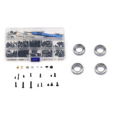 4 Pcs 144001-1296 Bearing & 1 Set M2 M2.5 M3 Screw Fastener Kit