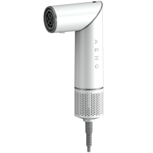 Secador de cabelo profissional - AENO - Bigoudi HS1 - Branco - 3 velocidades - Ionizador