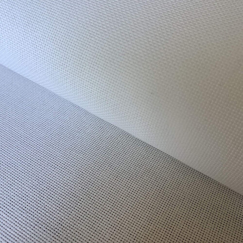 Aida cloth cross stitch fabric white 18 count