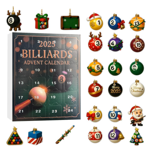 Billard-Adventskalender: 24 Überraschungen rund ums Billard 1