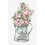 Cross Stitch Kit Bouquet with Roses 10x16cm 1