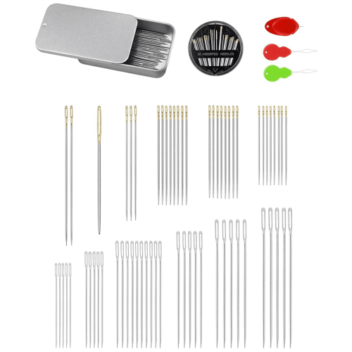 Hand Sewing Needles Set 70 Pieces