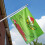 Drapeau extérieur Grinch 90 x 150 cm double face 5