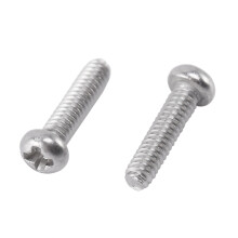M2 x 8mm 304 Stainless Steel Phillips Pan Screws Bolt 120Pcs
