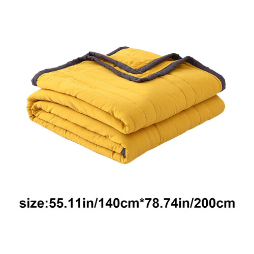 Cooling Light Comforter King Size Yellow 2