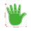 Foam Cheer Hands Double-Sided 2PCS 3