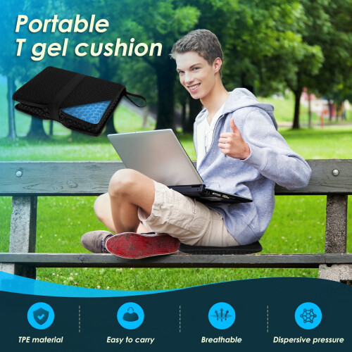 Gel Seat Cushion Foldable Portable TPE Camping Pad 1