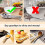 Fish-shaped stainless steel spoon rest 1 piece 5