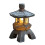 Solar Pagoda Lantern Zen Garden Statue Polyresin Stone 5