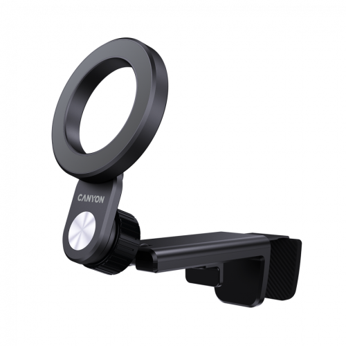 Supporto a clip nero - Canyon - Supporto universale per treppiede - Tutte le marche - Plastica