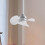 Deckenventilator mit E27-Fassung und Ein-/Ausschalter, 5,5 Zoll 5